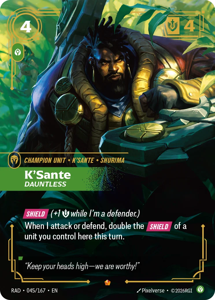 K'Sante, Dauntless