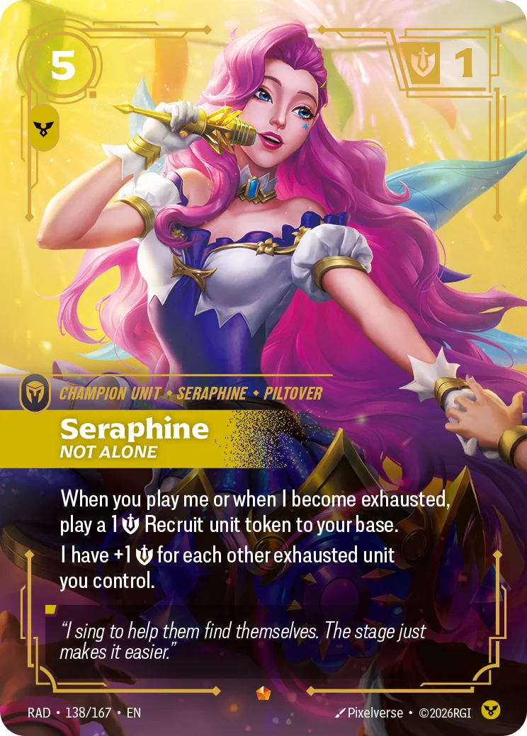 Seraphine, Not Alone